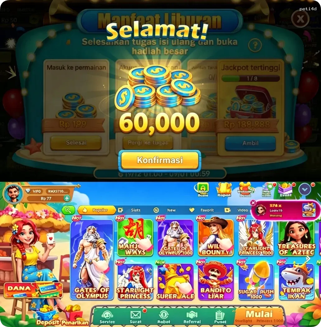 peti4d Masuk - peti4d Resmi